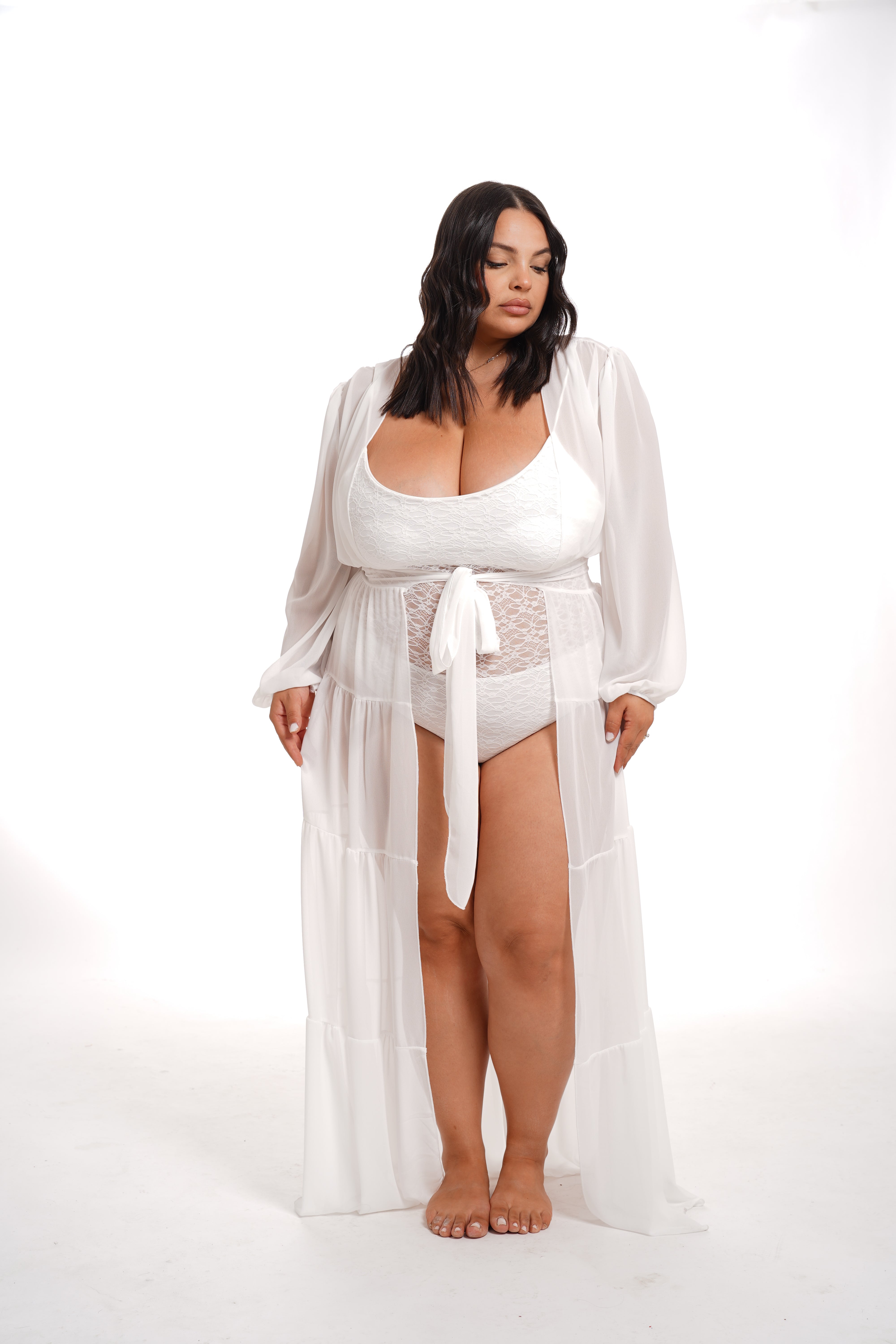 Copricostume Ibiza Bianco