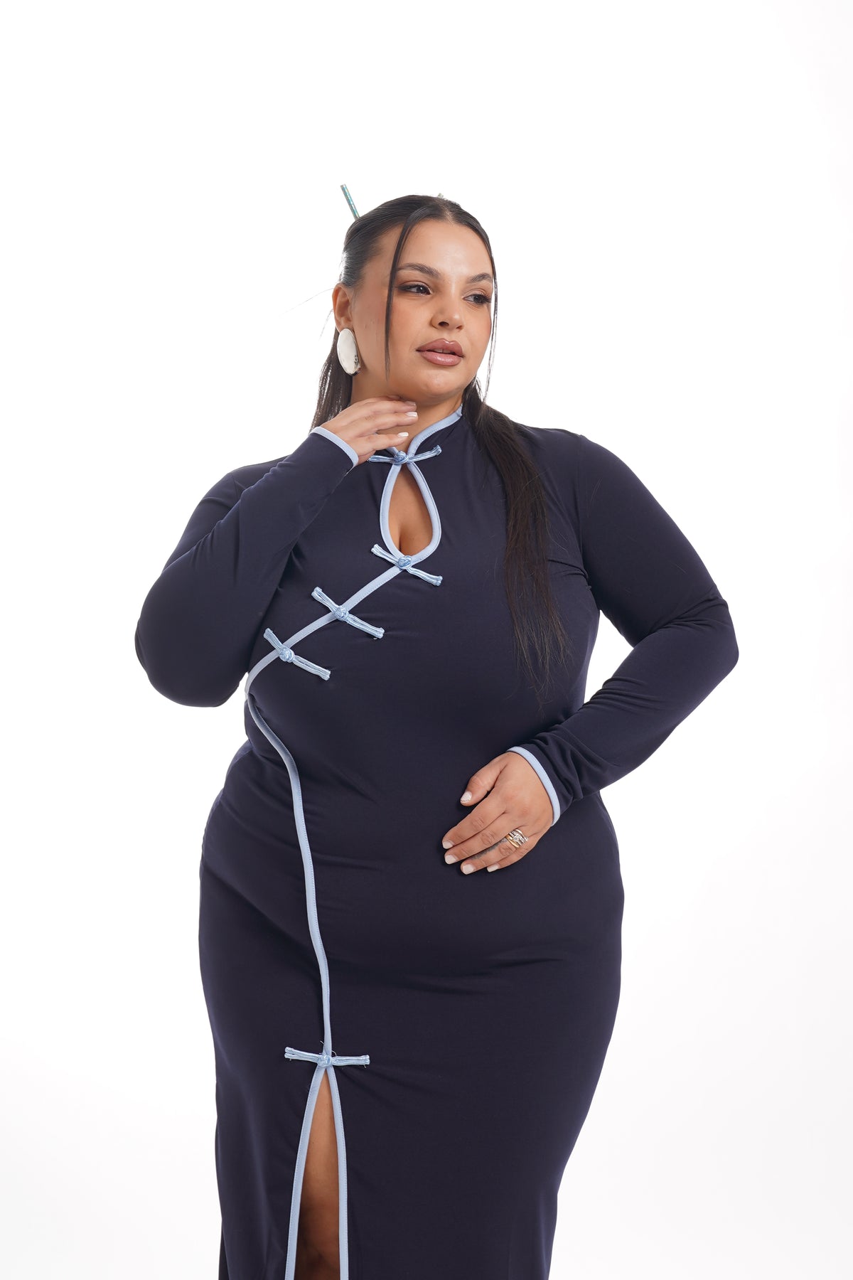 Dress Shangai Blu