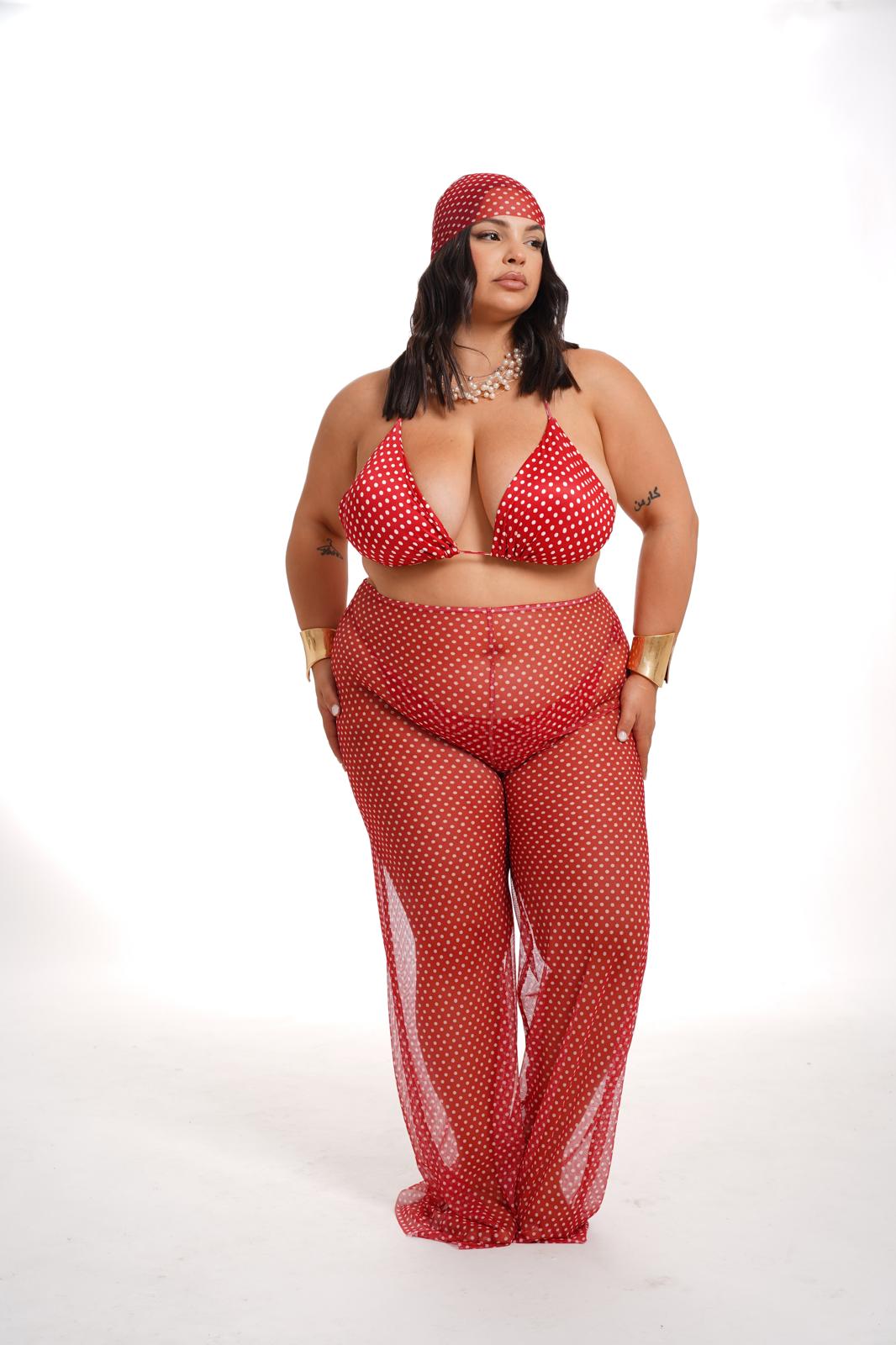 COSTUME PIN-UP ROSSO