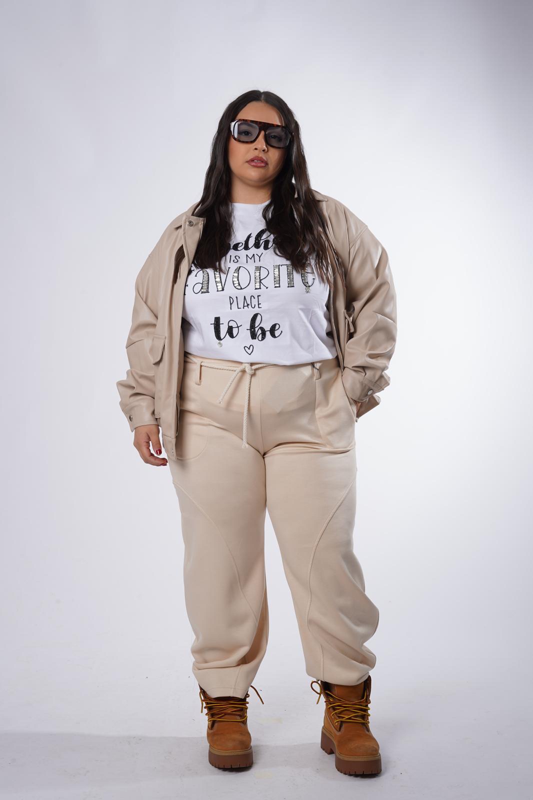 Pantalone Lysa beige