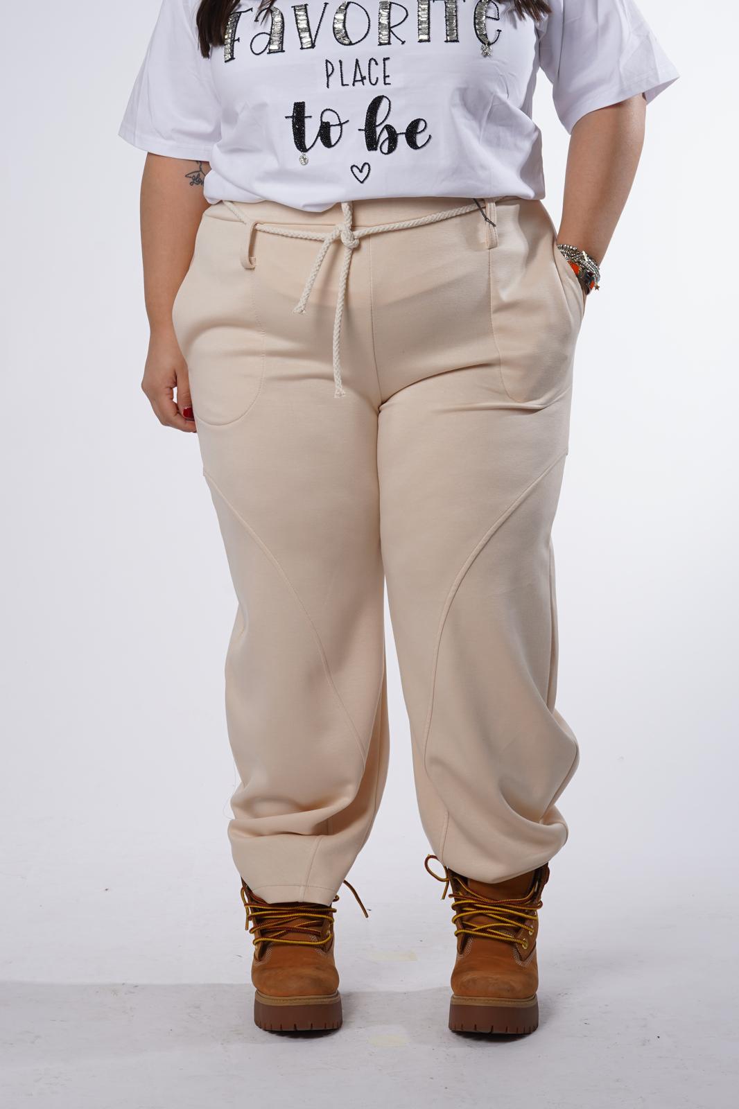 Pantalone Lysa beige