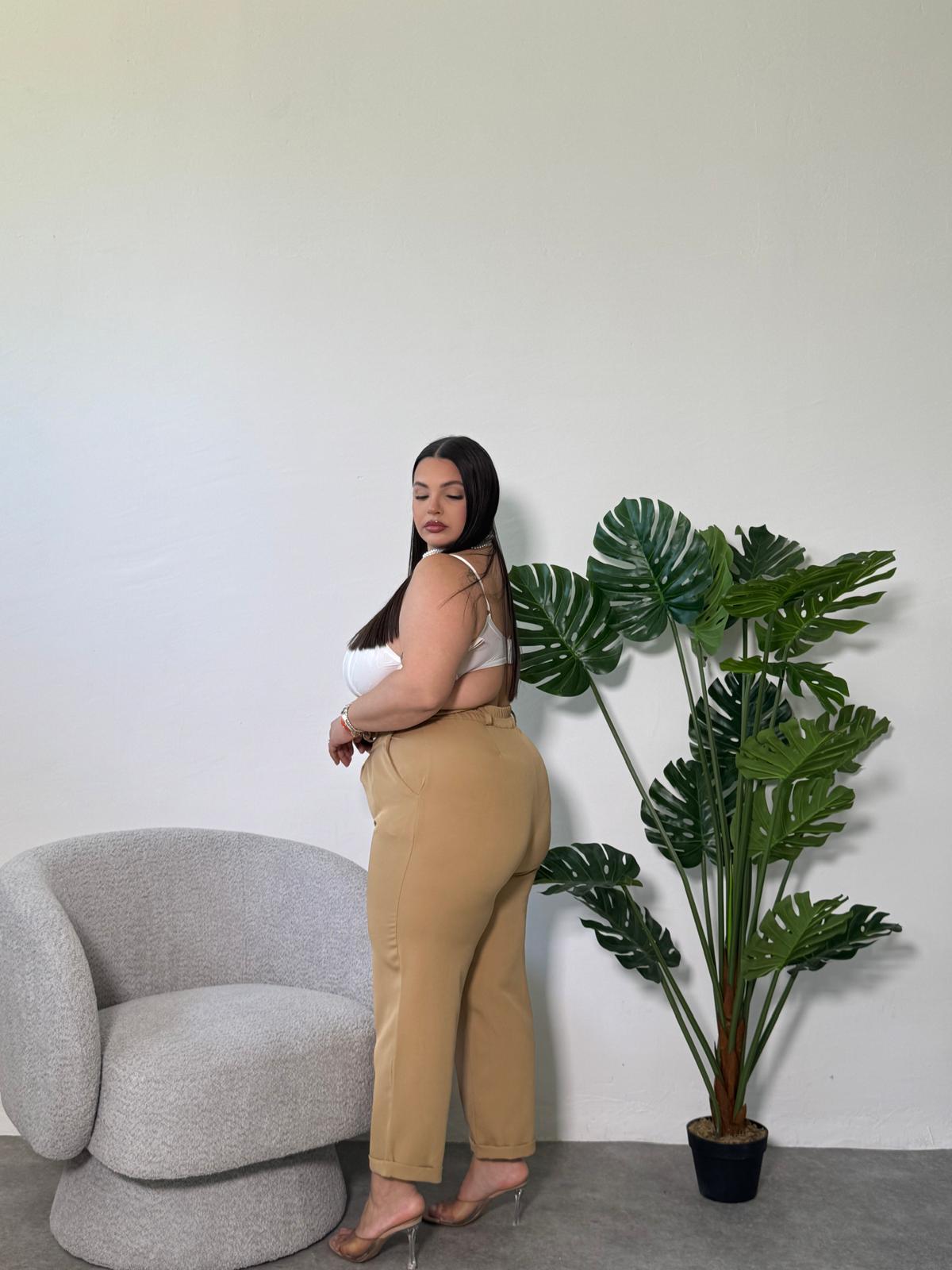 Tailleur Amabile basic cammello