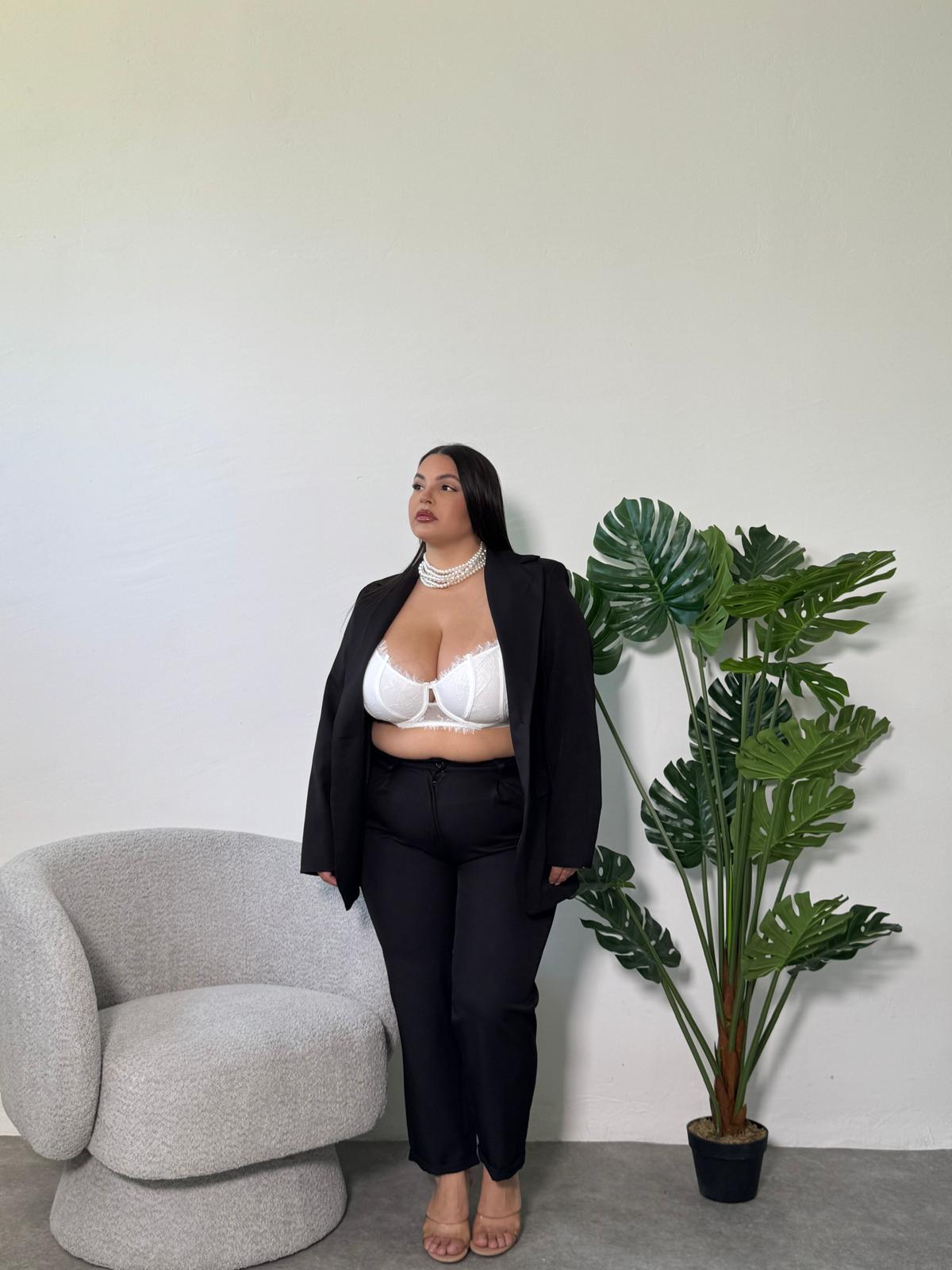 Tailleur Amabile basic nero