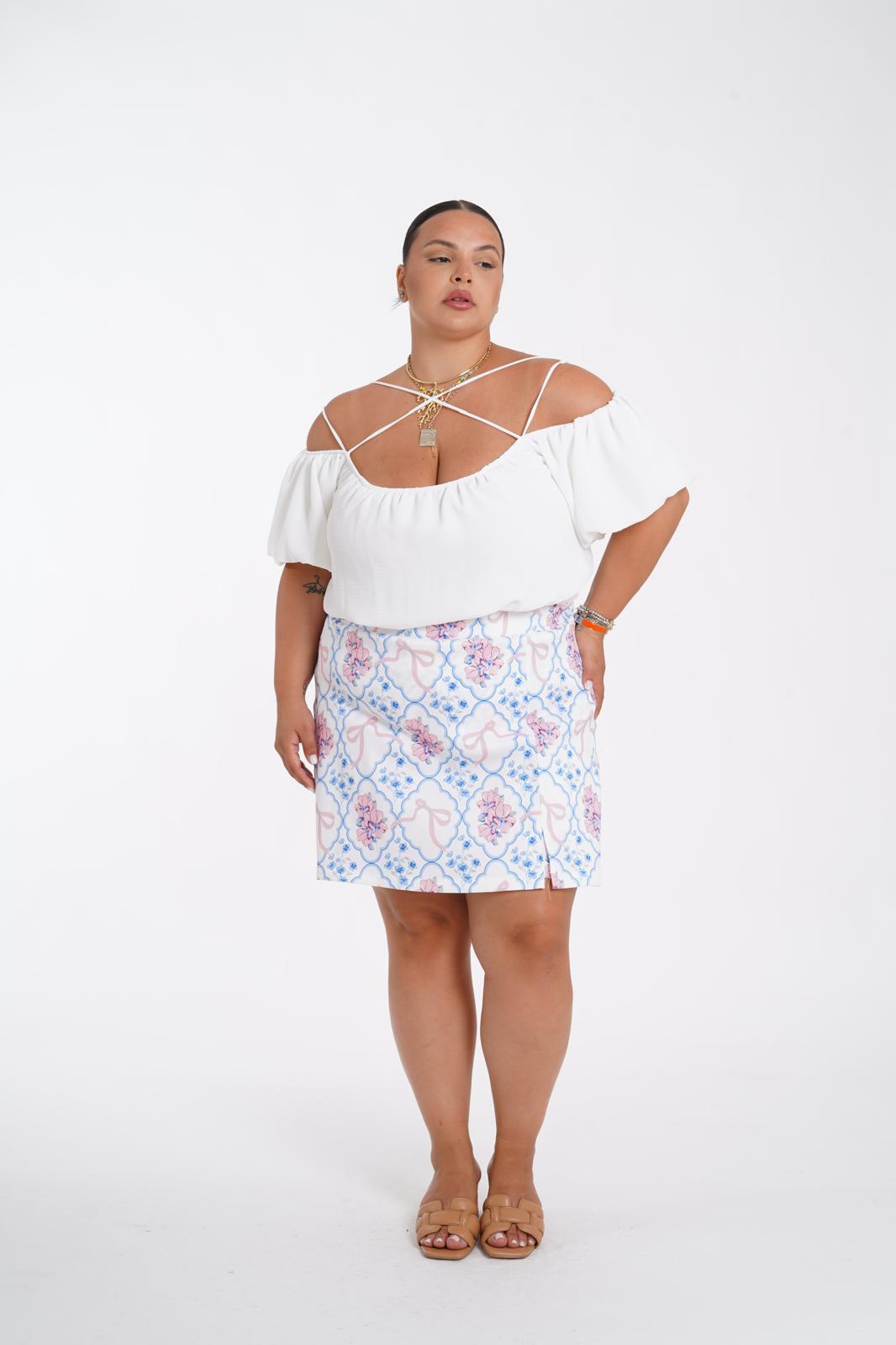 Top Olly bianco