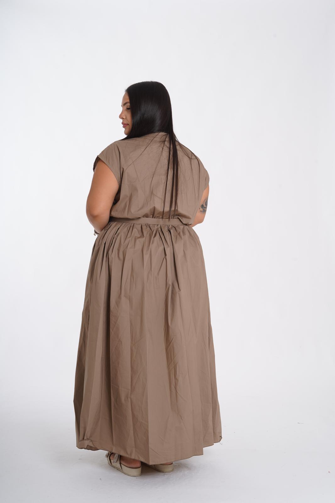 Dress Elettra tortora