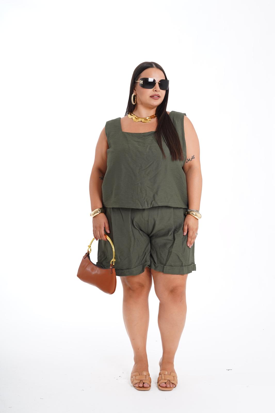 Coordinato Liberty verde