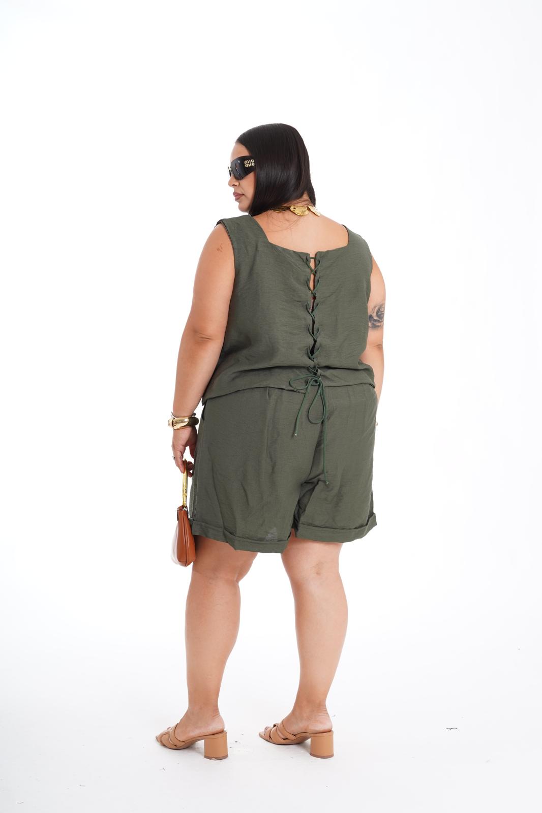 Coordinato Liberty verde
