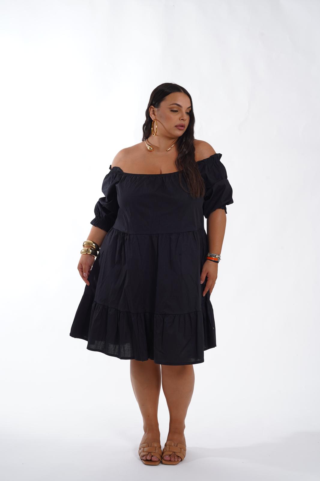 Dress Teddy nero