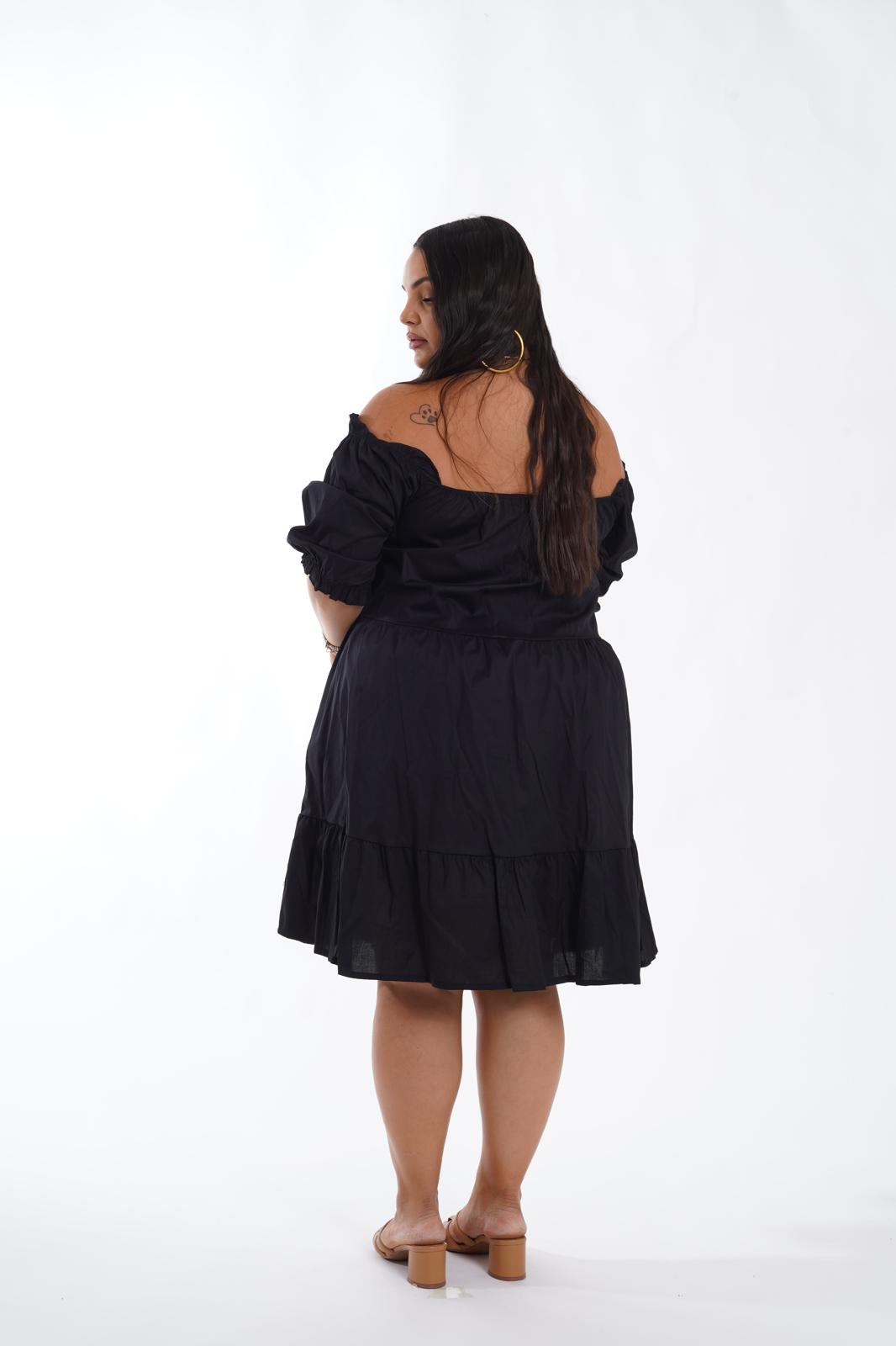 Dress Teddy nero