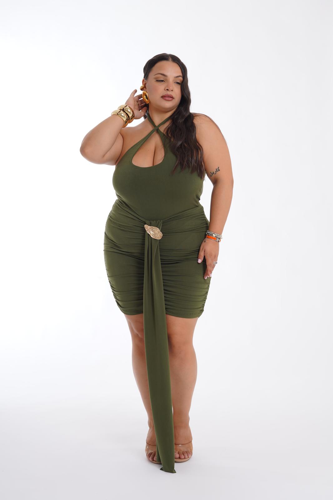 Coordinato Himena verde miltare