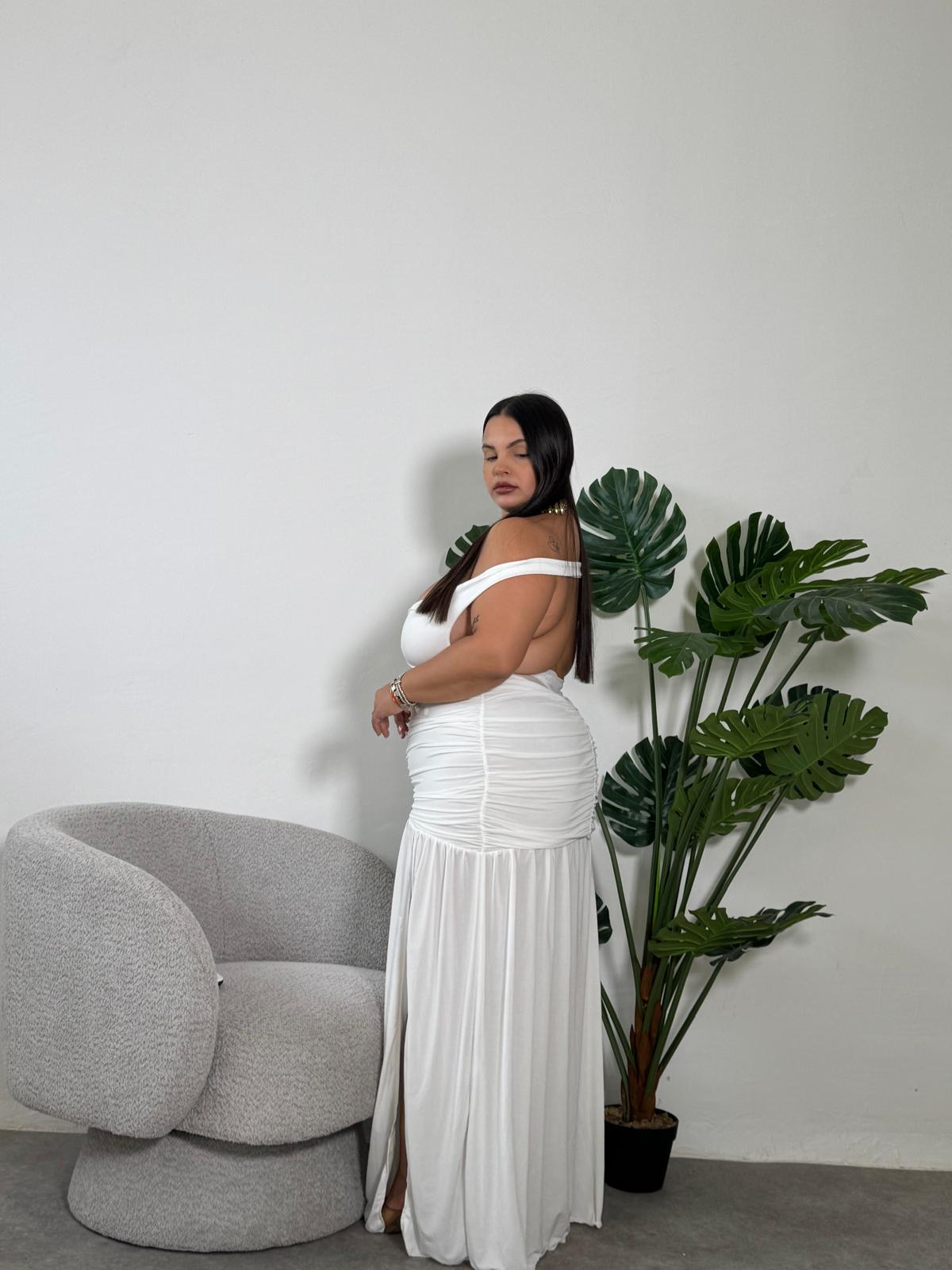 Dress Japan Velato bianco