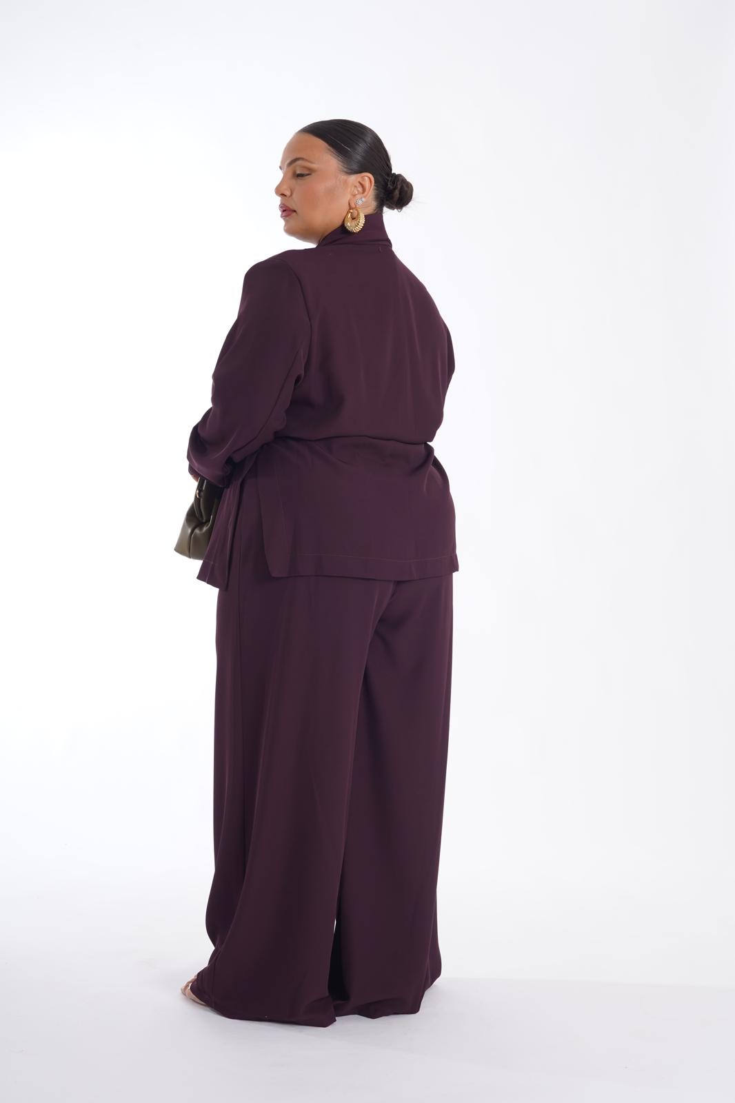 Tailleur Kimono vinaccio