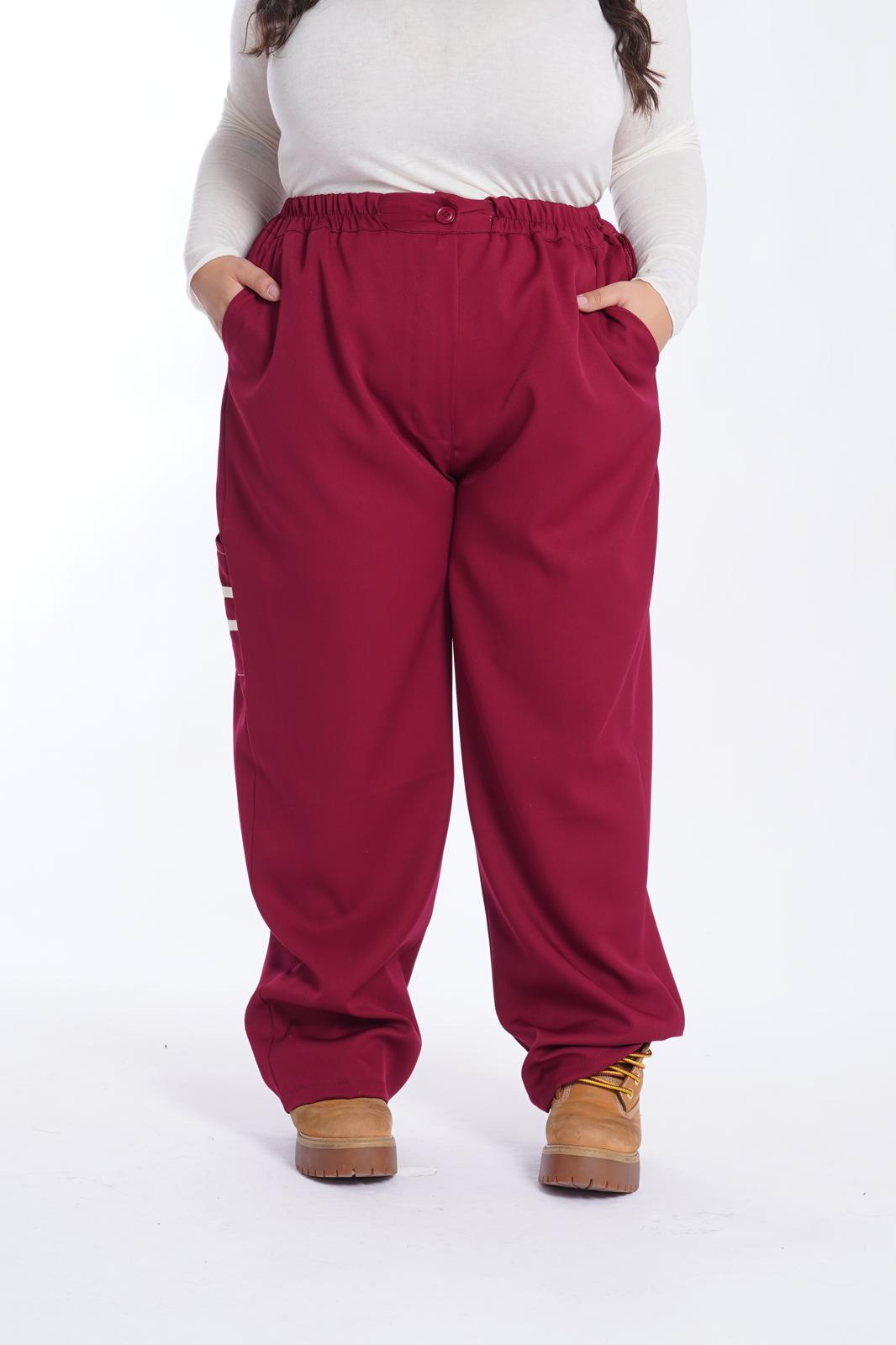 Pantalone Collection bordeaux