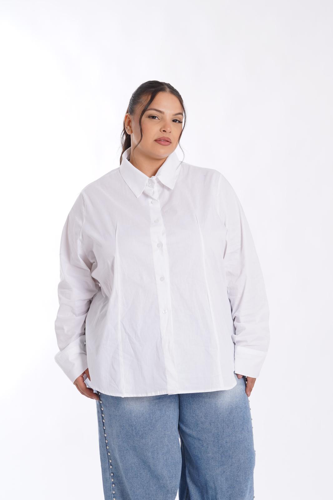 Camicia Basic Winnie bianca