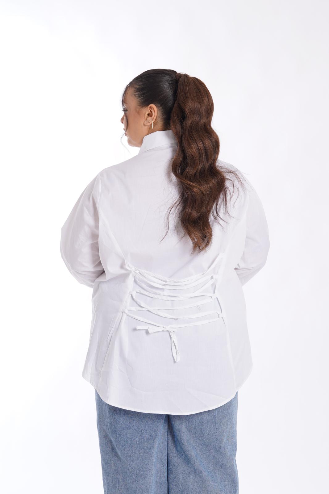 Camicia Basic Winnie bianca