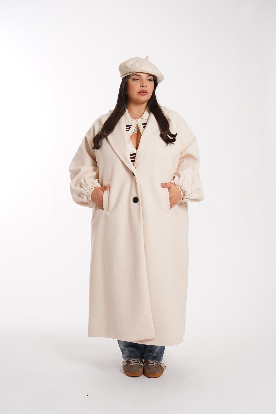 Cappotto Milan panna