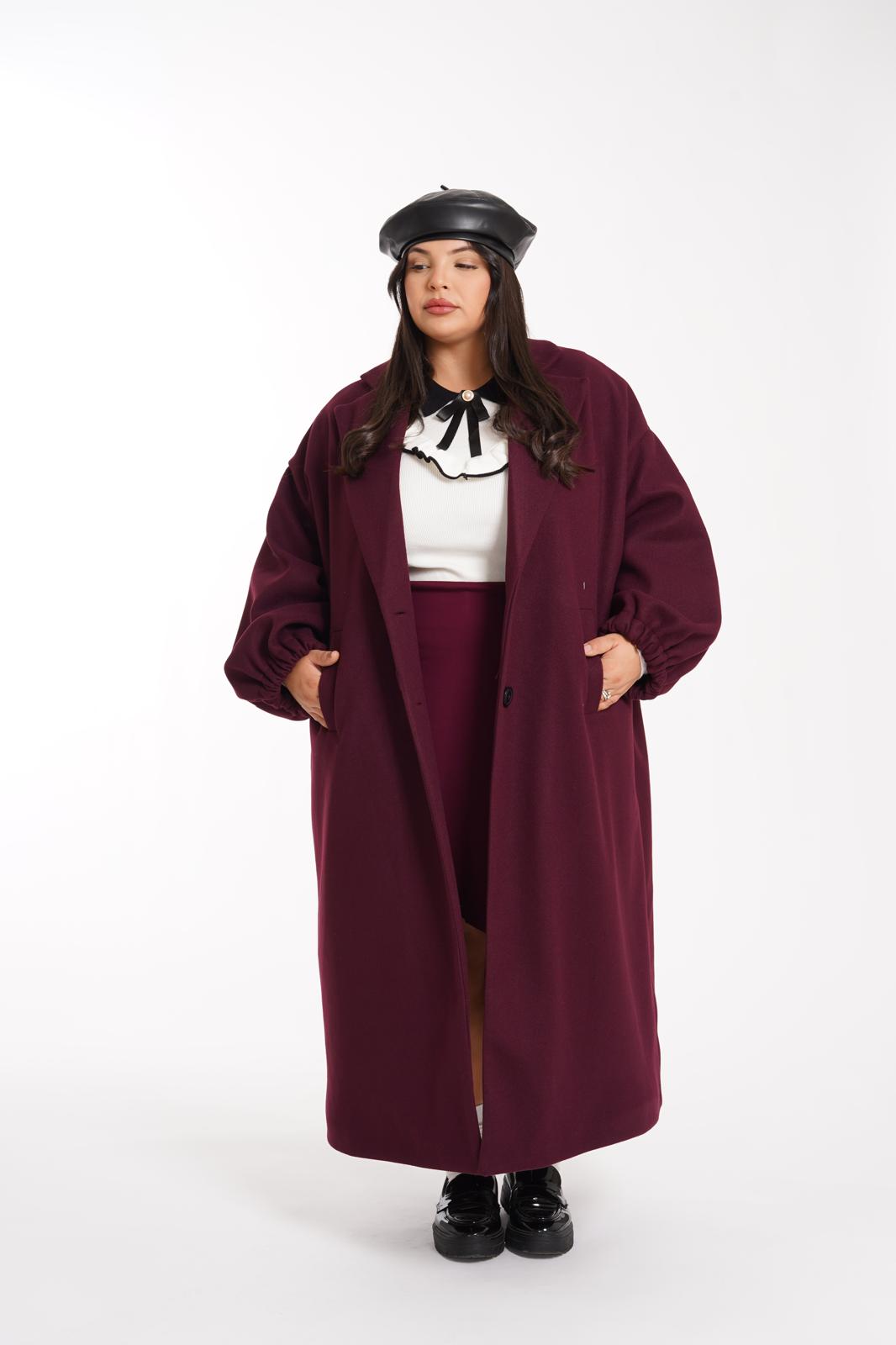 Cappotto Milan bordeaux