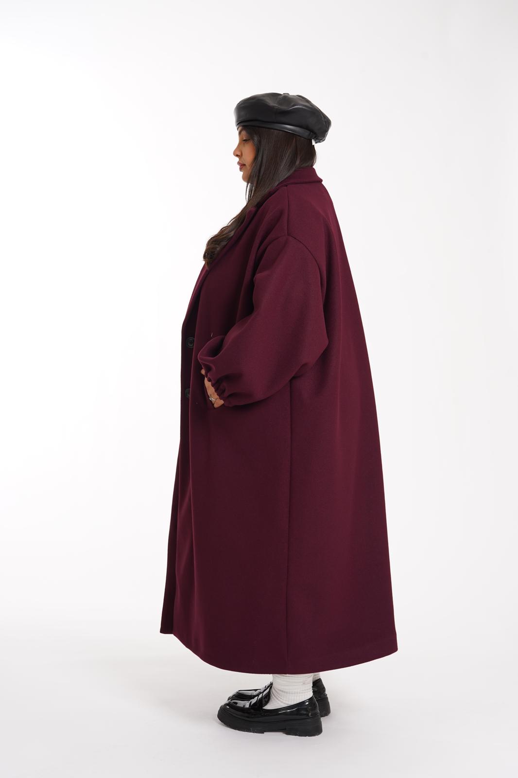 Cappotto Milan bordeaux