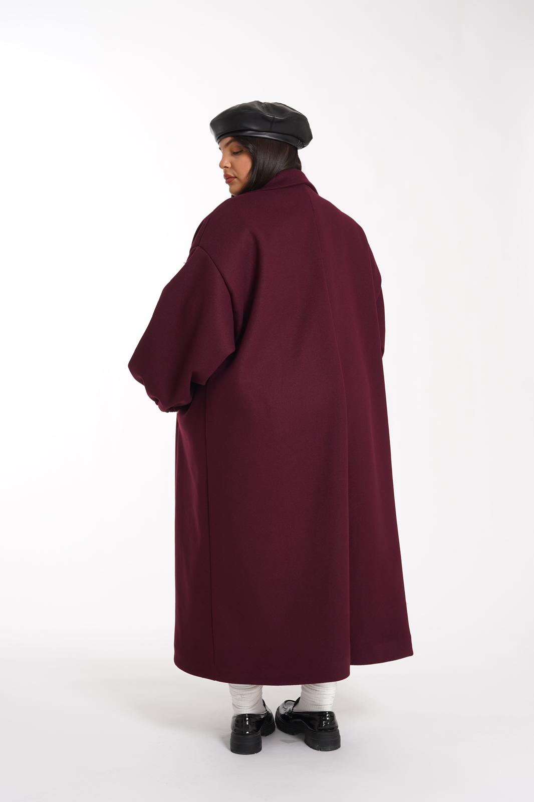 Cappotto Milan bordeaux
