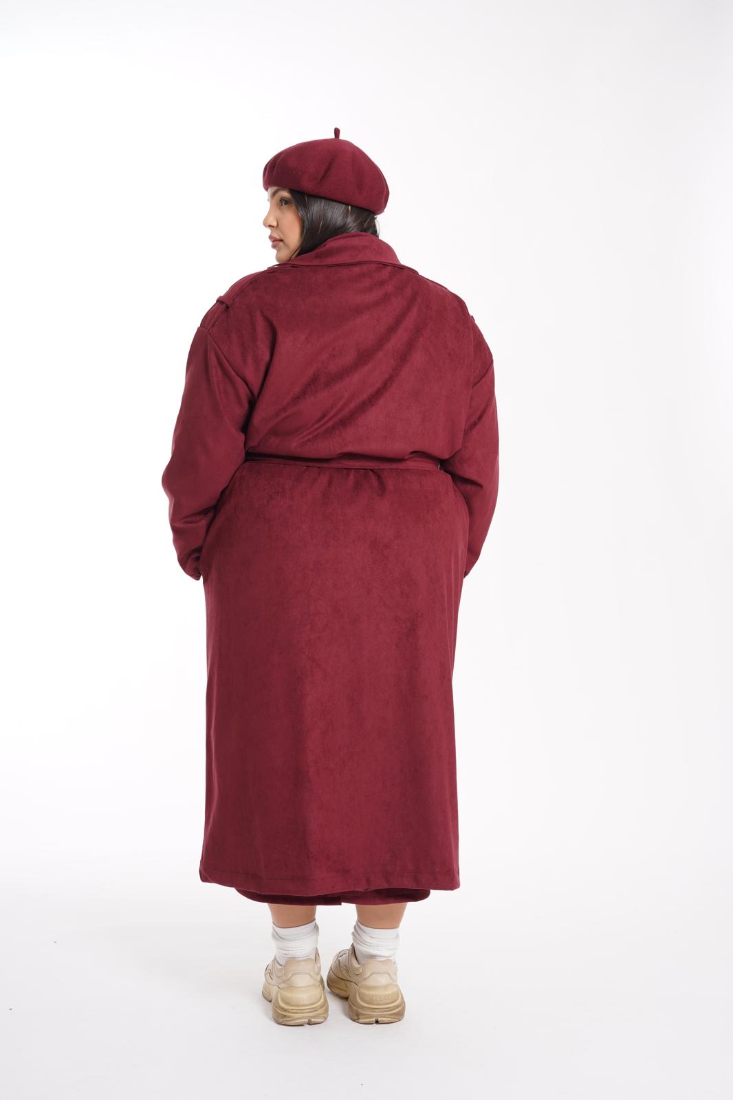 Trench\Cappotto Metropolitan bordeaux