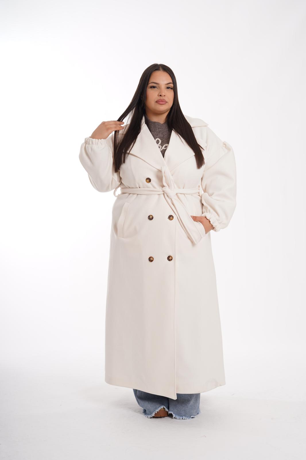 Cappotto Berlino panna