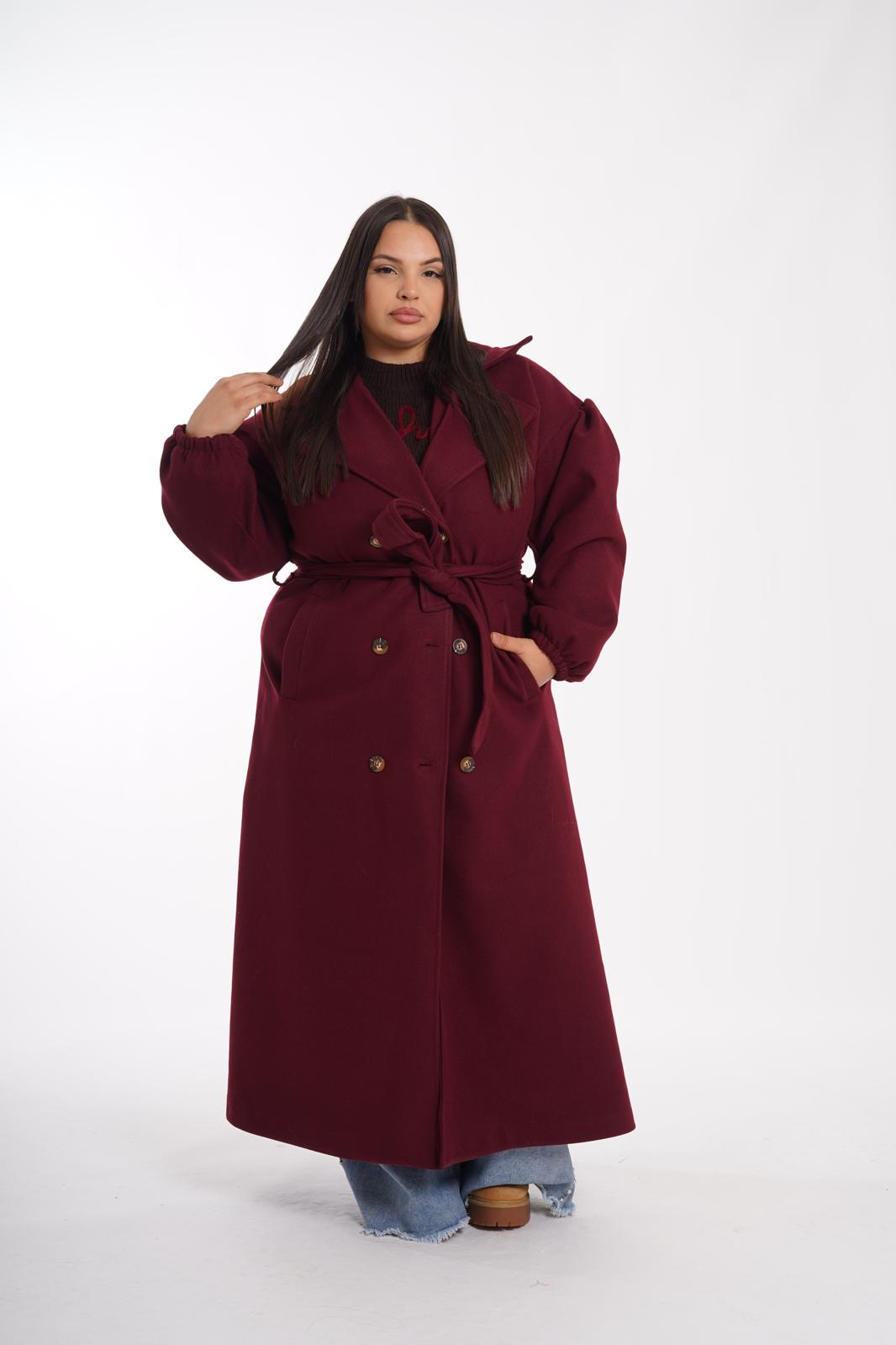 Cappotto Berlino bordeaux