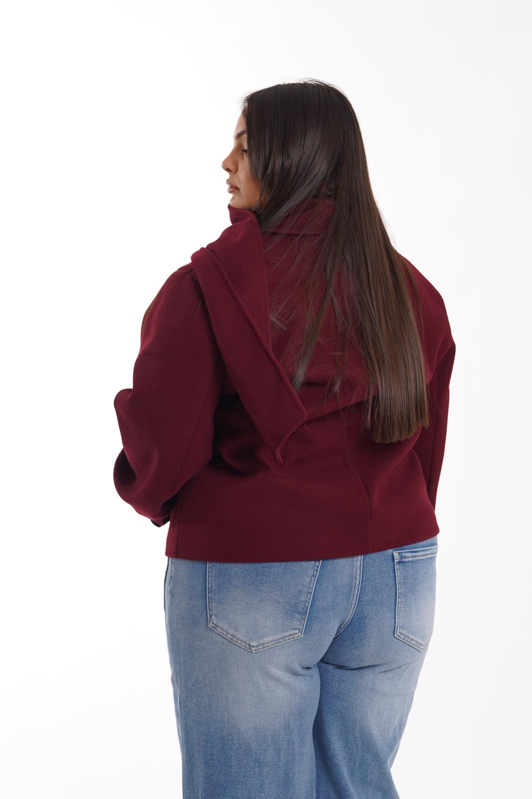Cappotto Sweet bordeaux