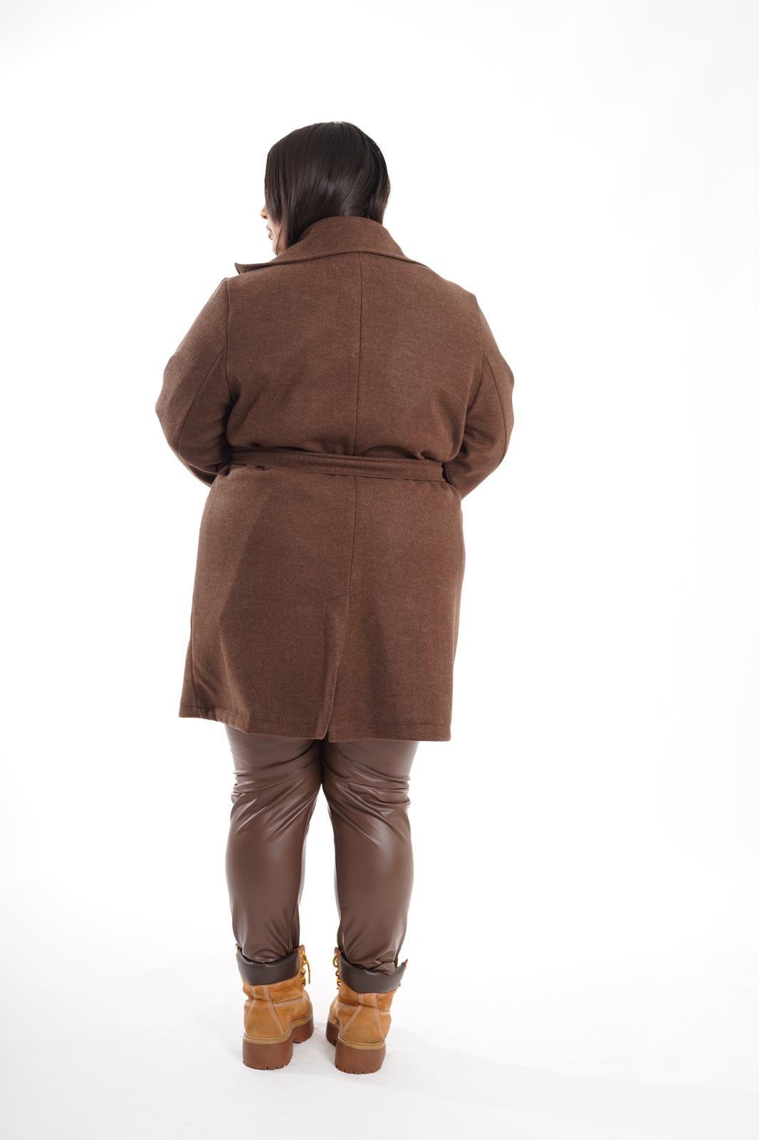 Cappotto Georgia marrone