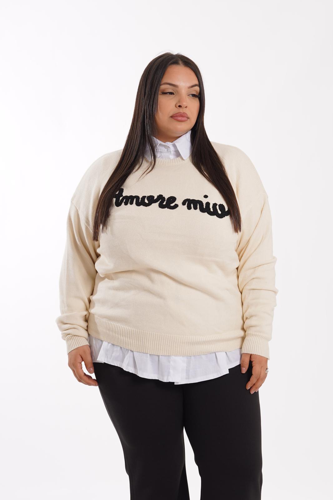 Pull "Amore Mio" panna