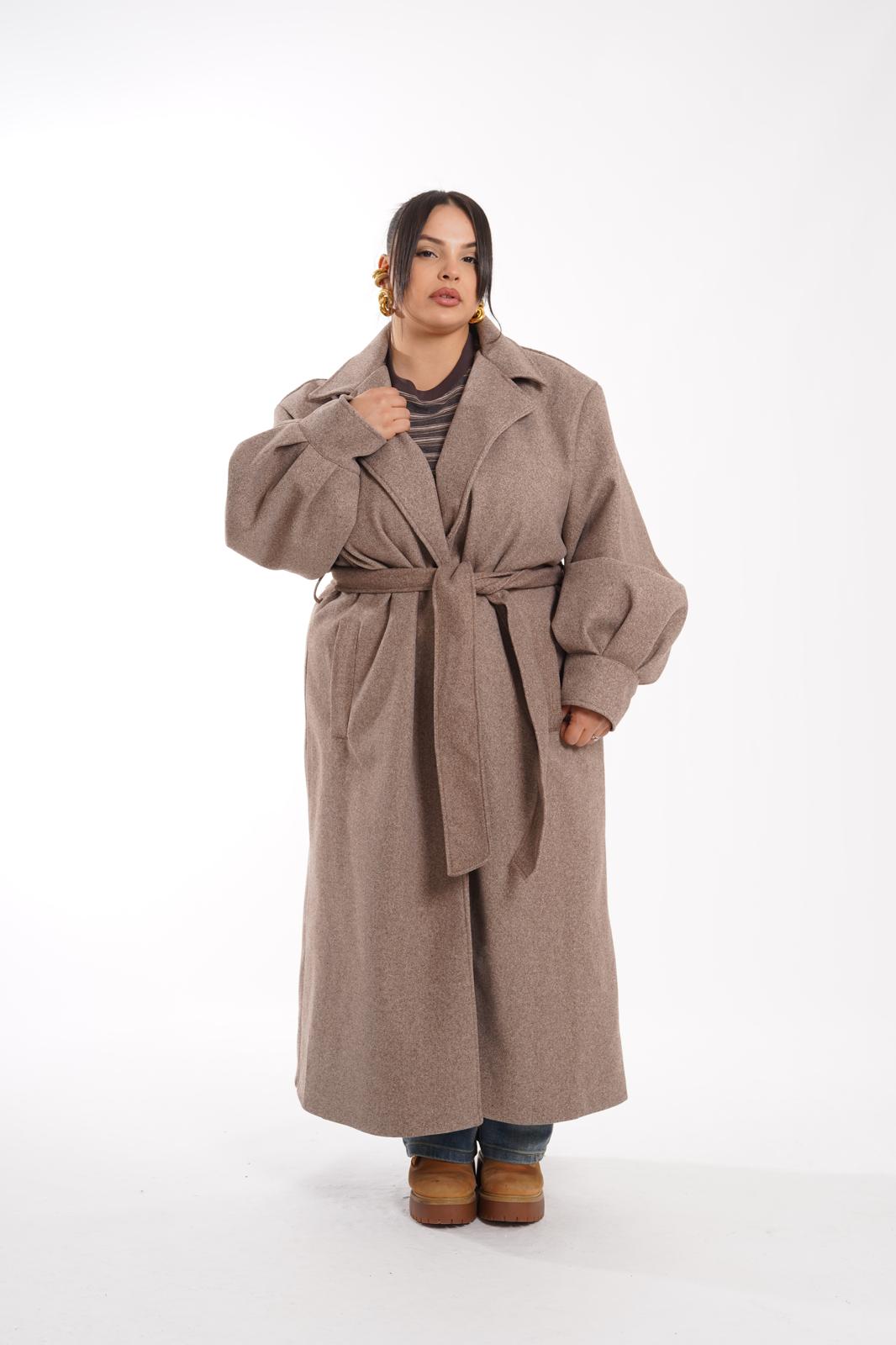 Cappotto Love Show tortora 312