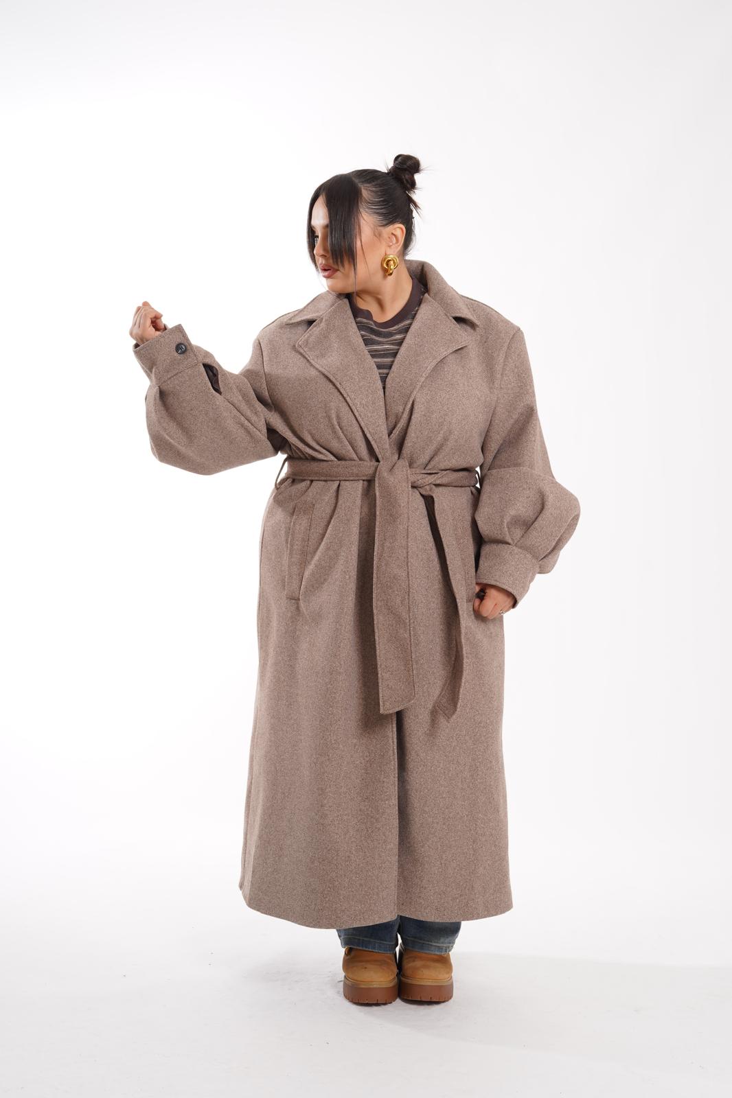 Cappotto Love Show tortora 312