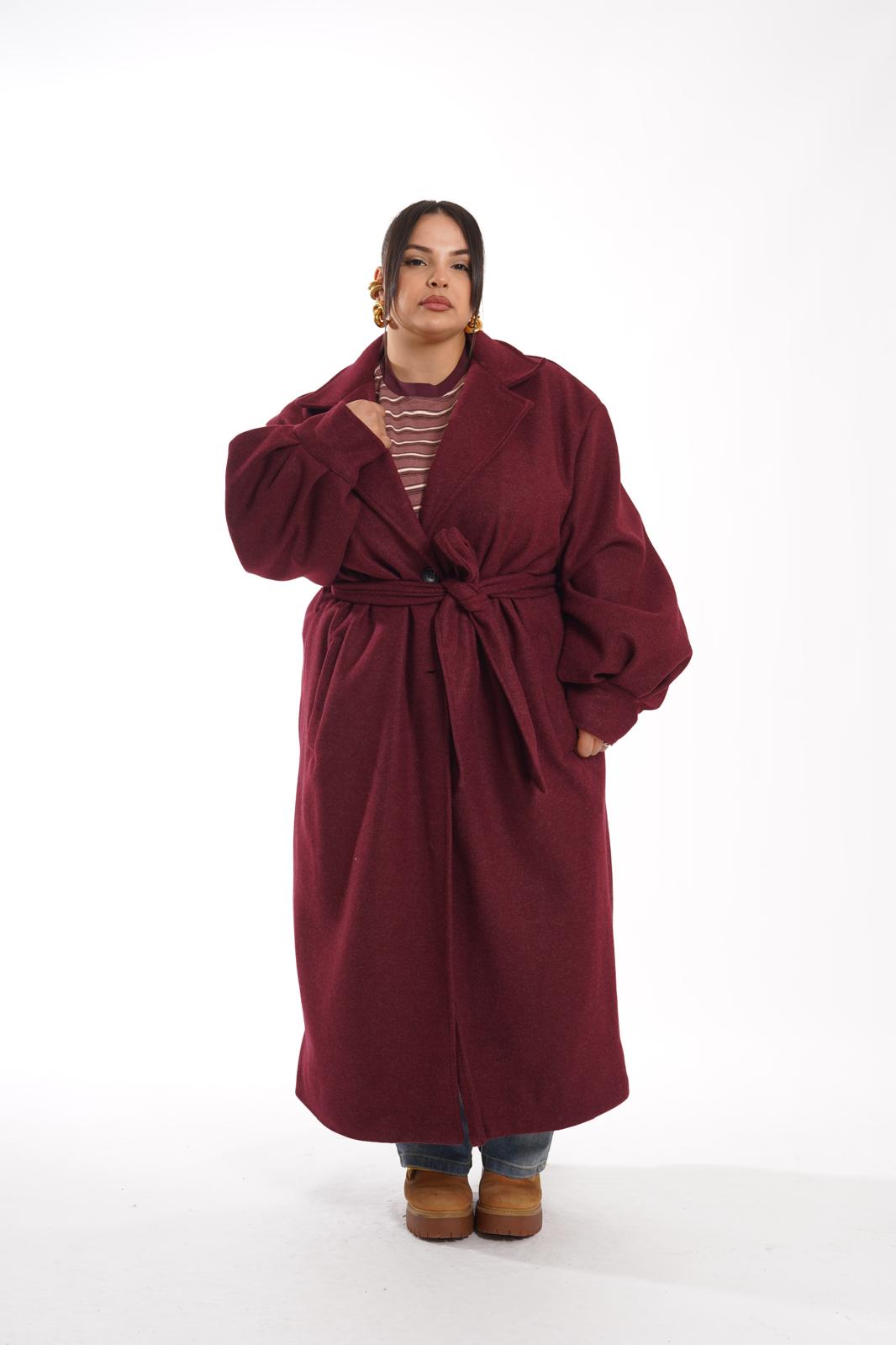 Cappotto Love Show bordeaux 312