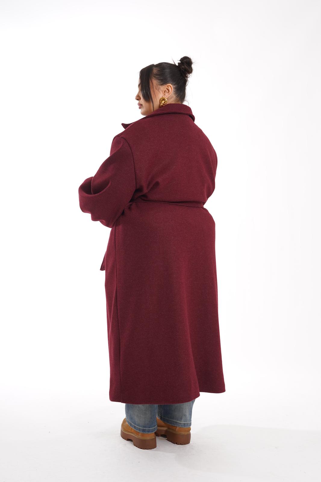 Cappotto Love Show bordeaux 312