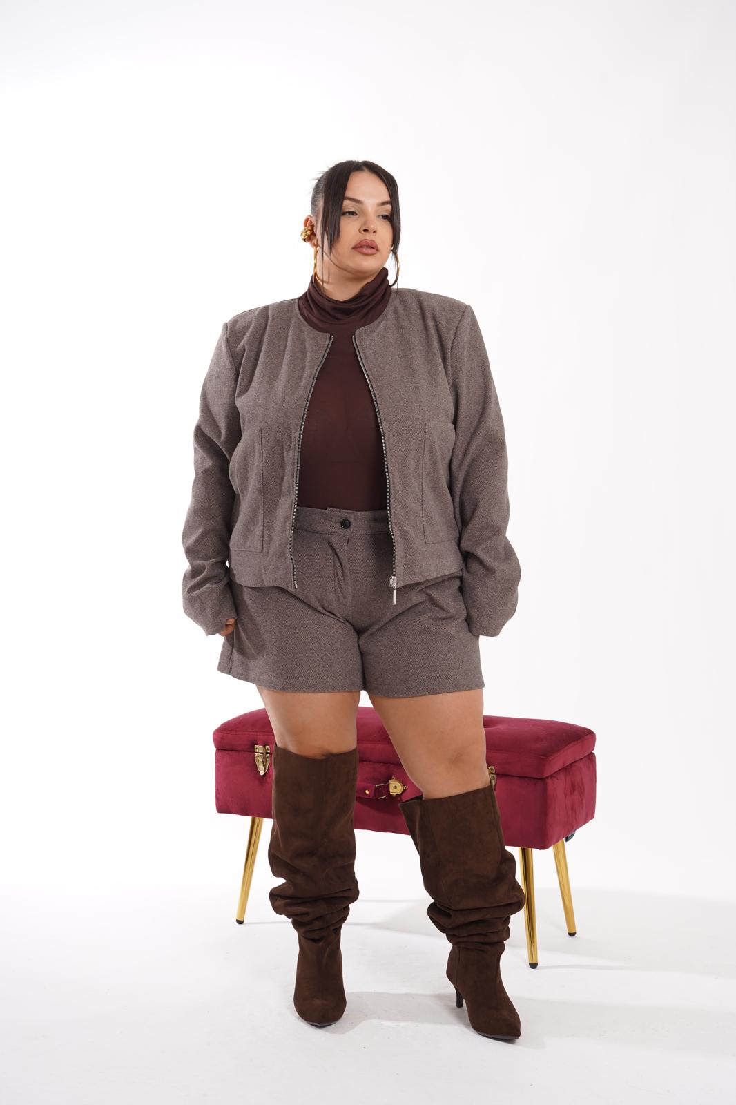 Coordinato Azzurra tortora