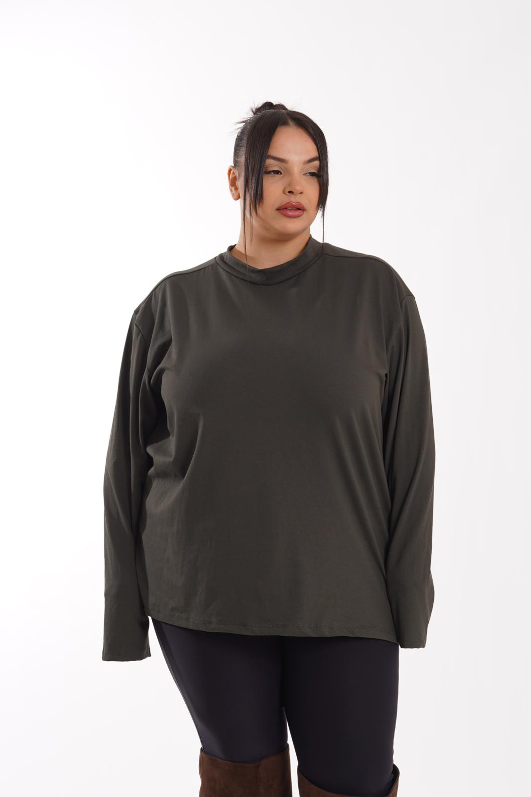Maglia Basic Frida verde militare