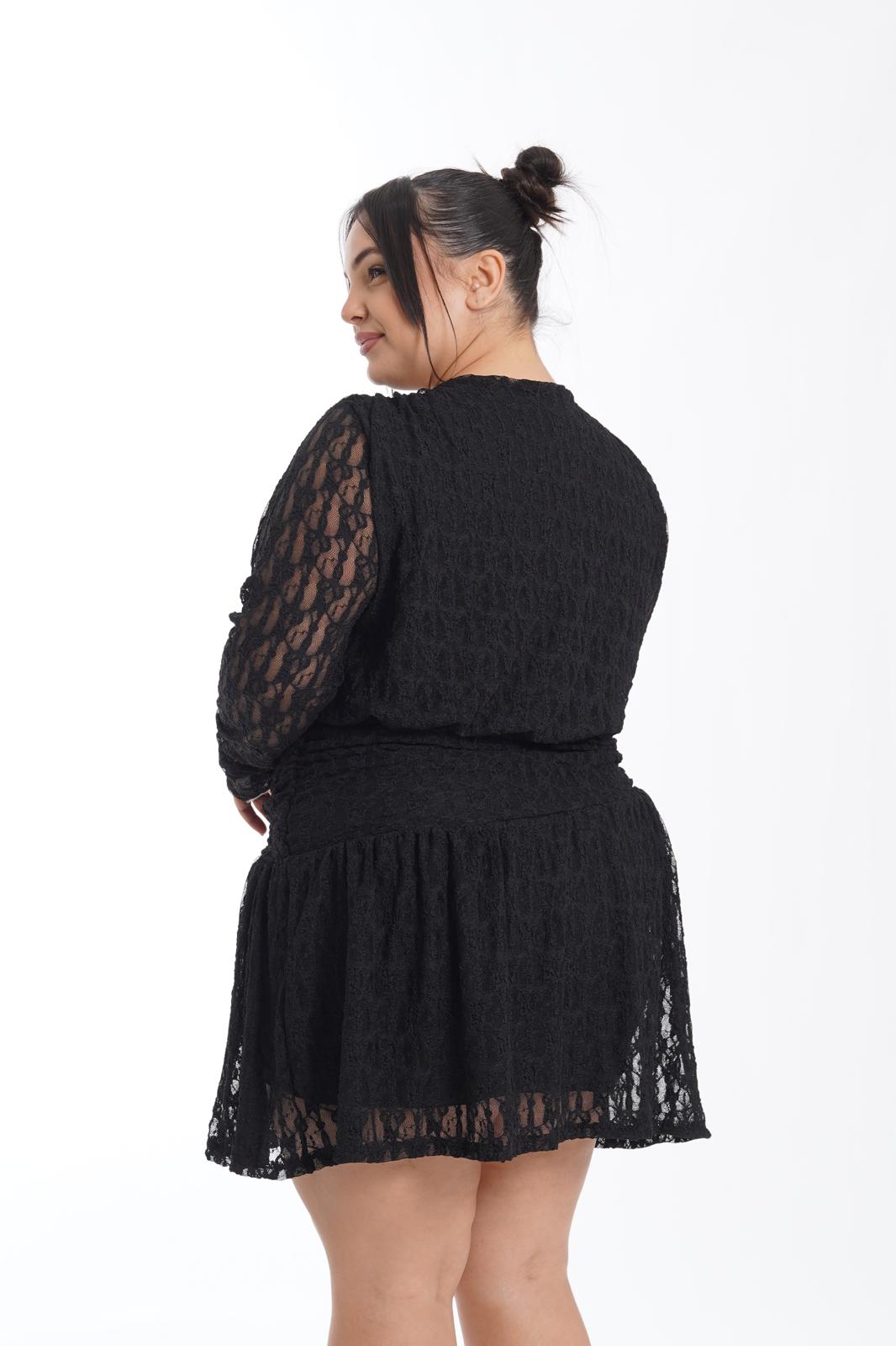 Dress Federica in pizzo nero