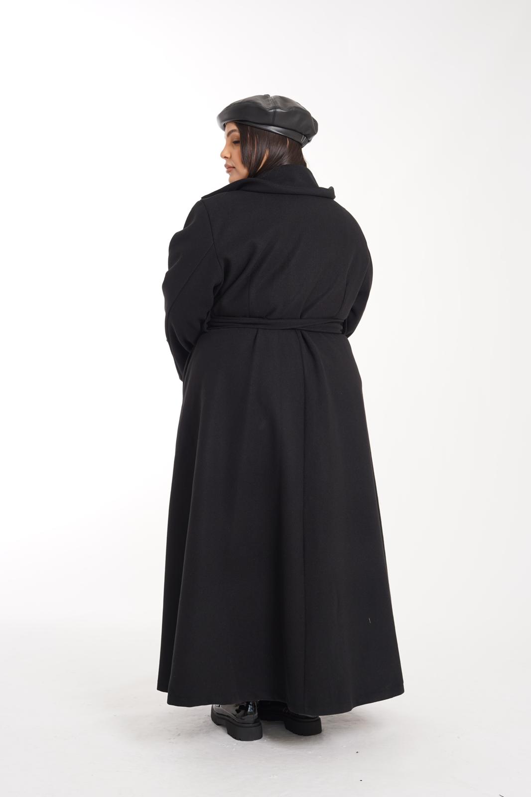 Cappotto a Campana nero