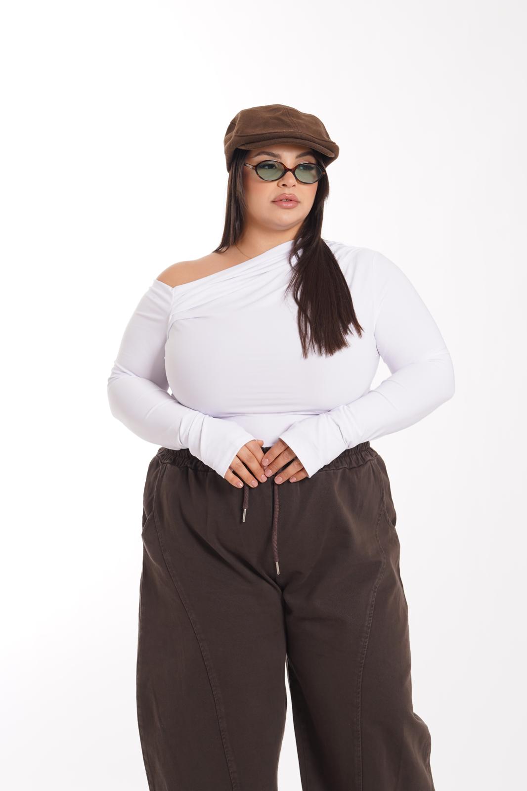 Maglia Noemi Kim bianco