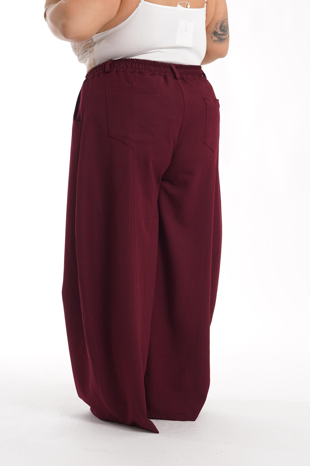 Pantalone Secret 93 bordeaux