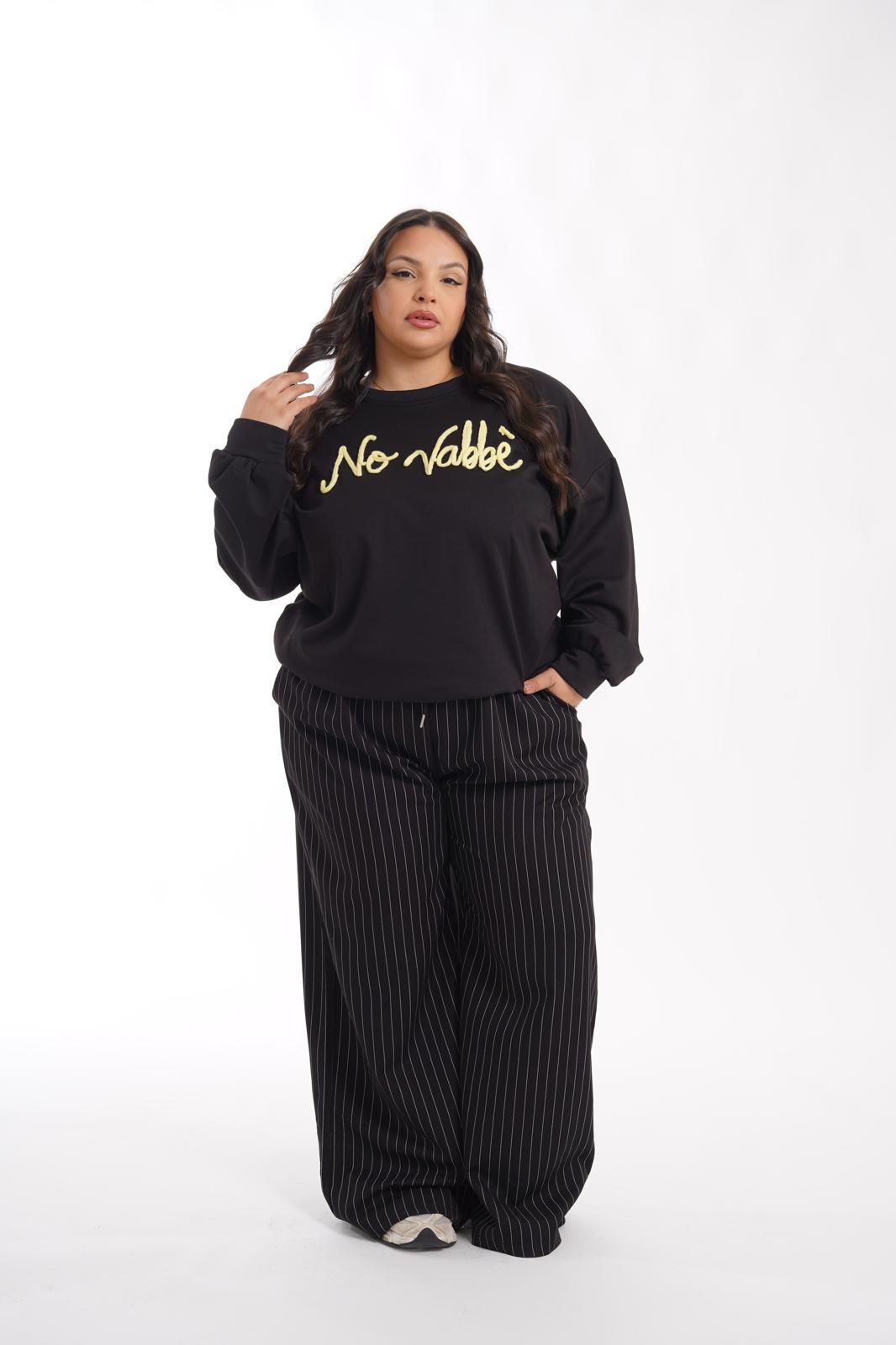 Pantalaccio Gessato nero