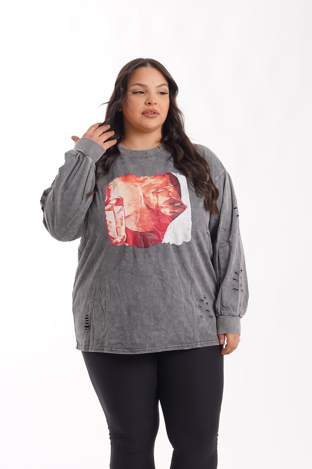 Maglia Styled grigia