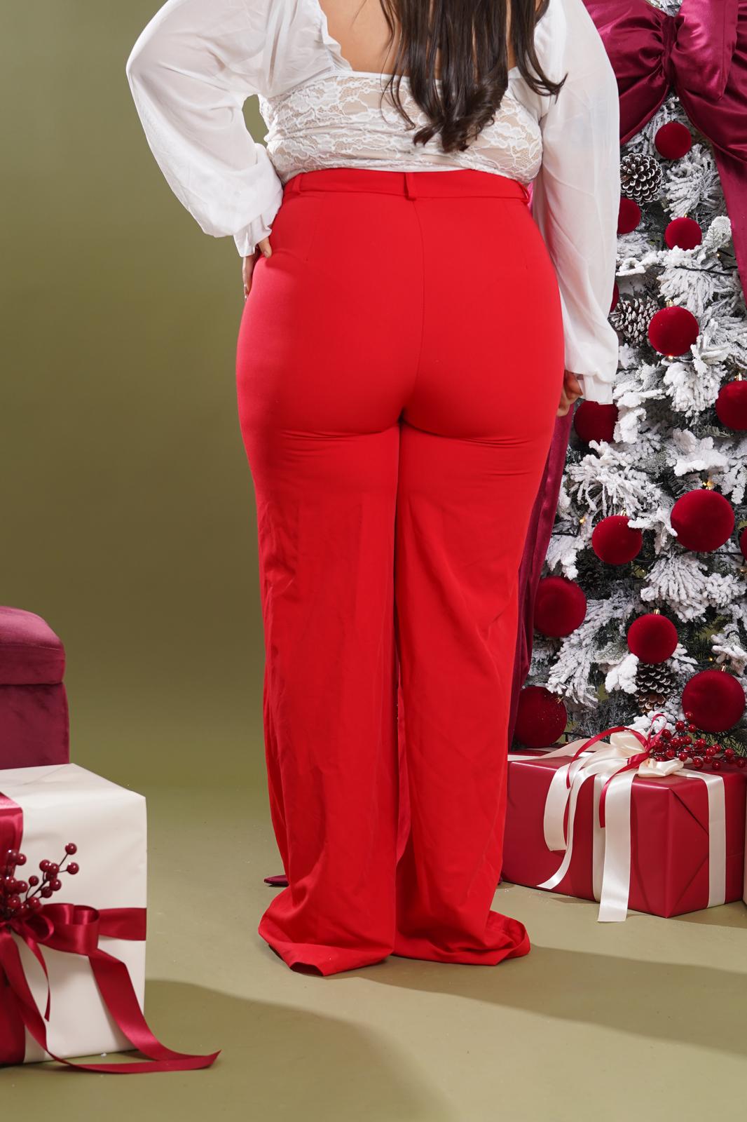 Pantalone Vamp rosso