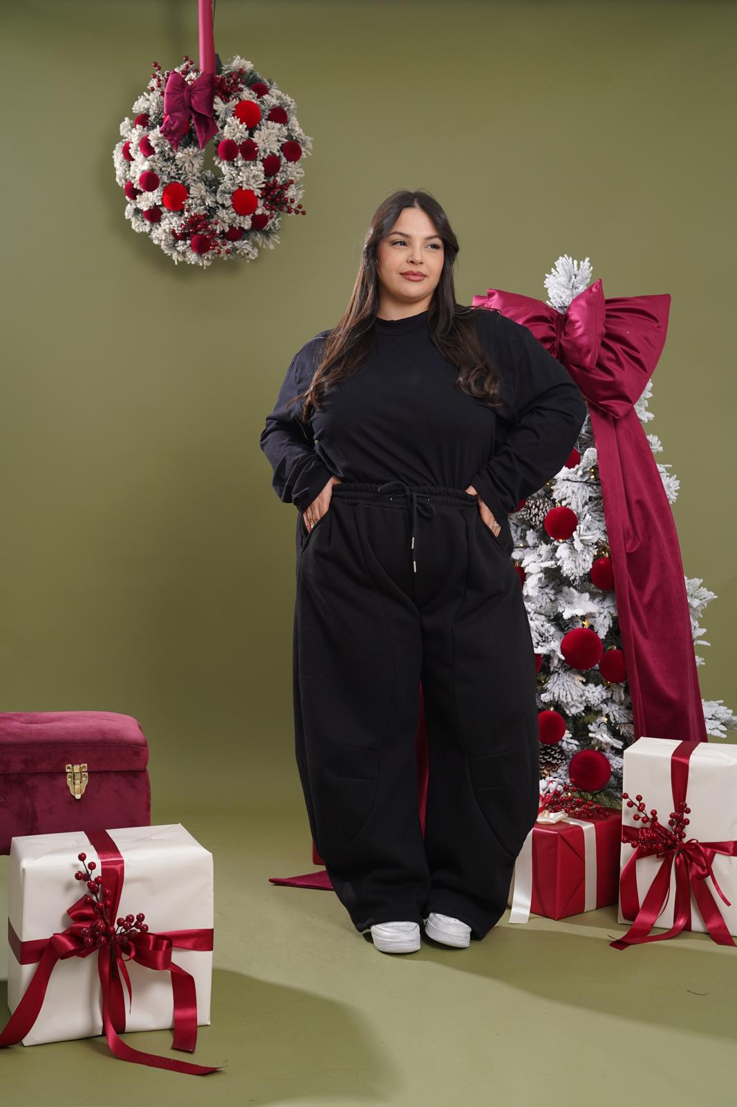 Pantalone di tuta Balloon nero