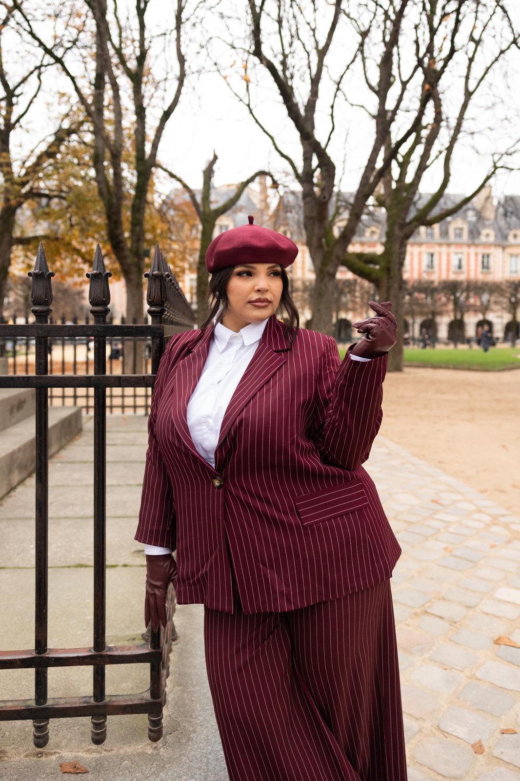 Giacca Gessata "Place Des Vosges" Bordeaux