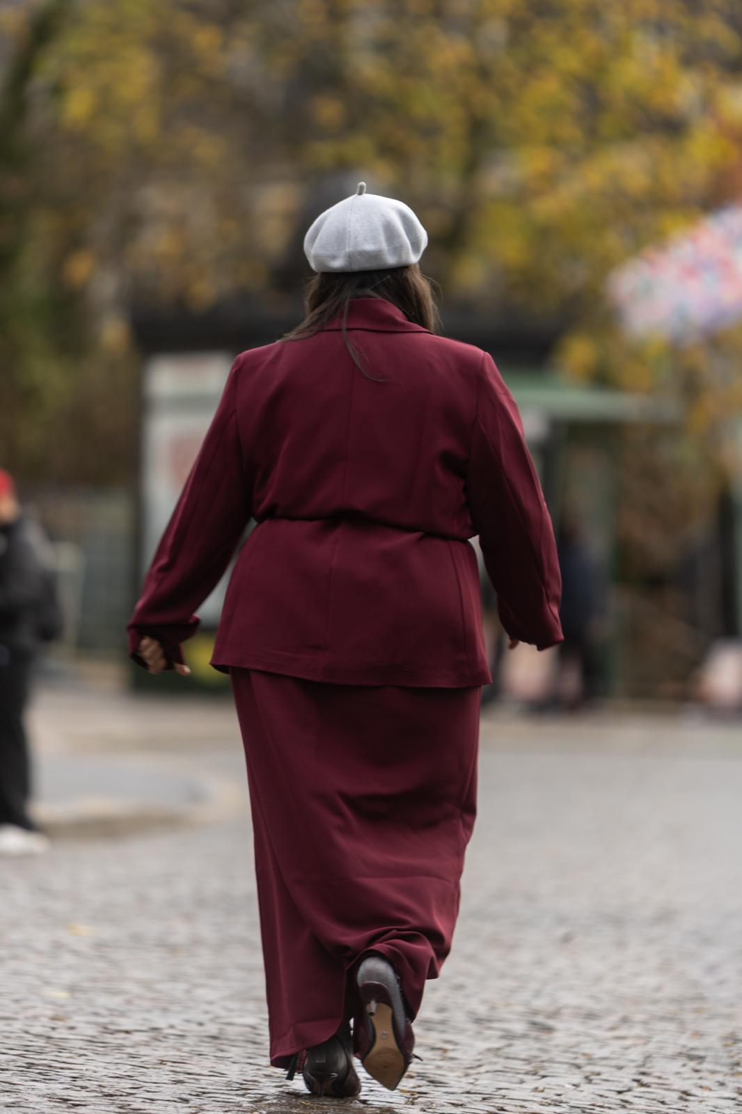 Giacca "Montmartre" Bordeaux