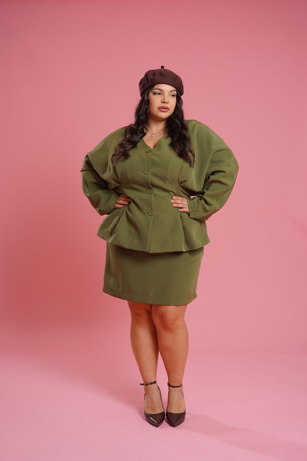 Giacca Ovale "La Rue Des Rosiers" Verde