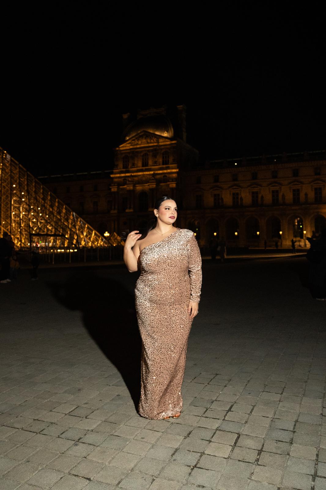 Abito Monospalla "Cour Napoleon" Champagne