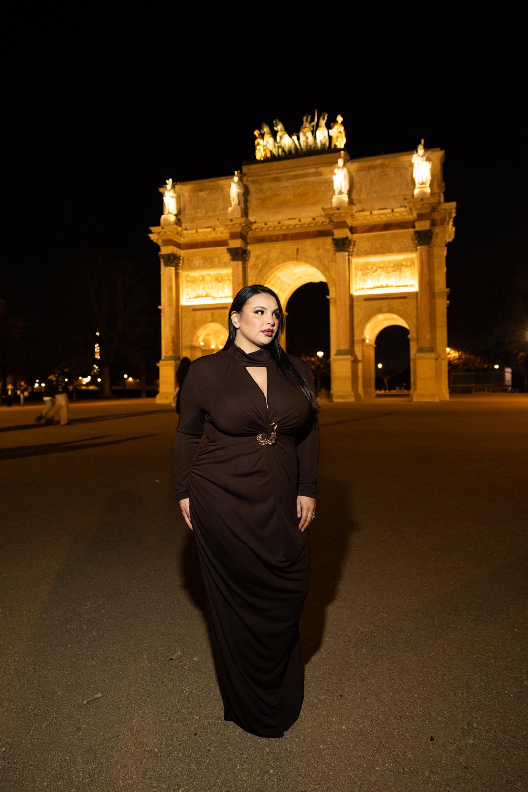 Abito "Arc De Triomphe" Marrone
