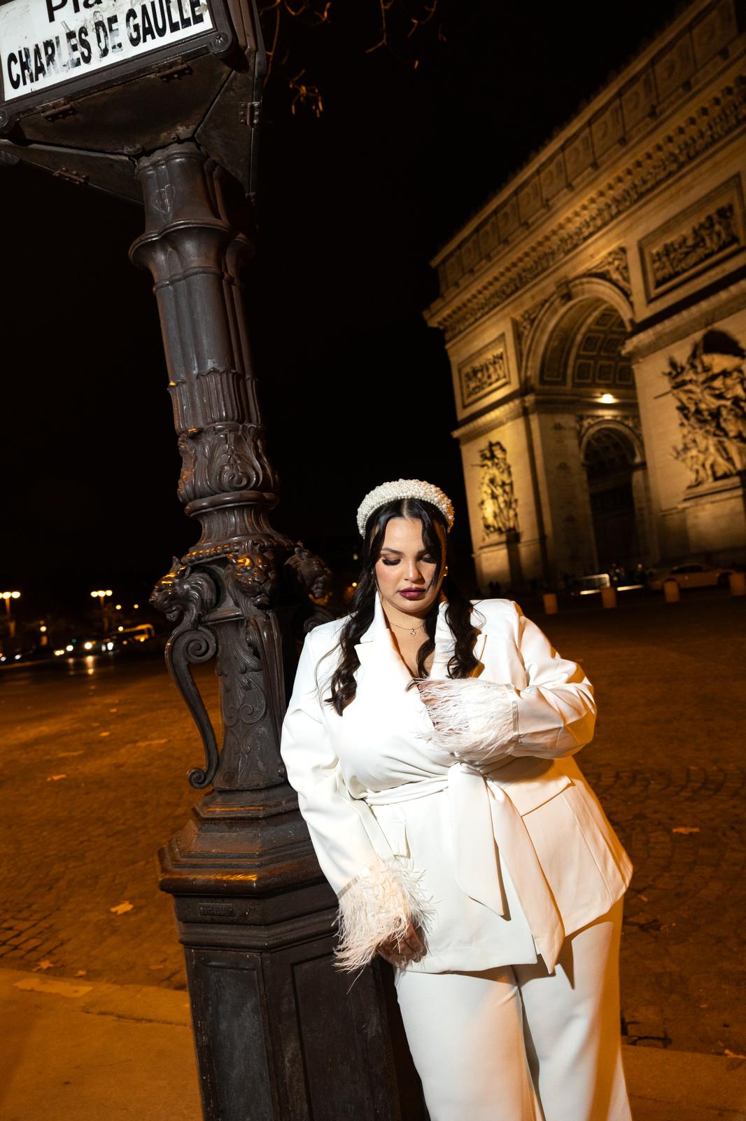 Giacca "Champs Elysees" Panna