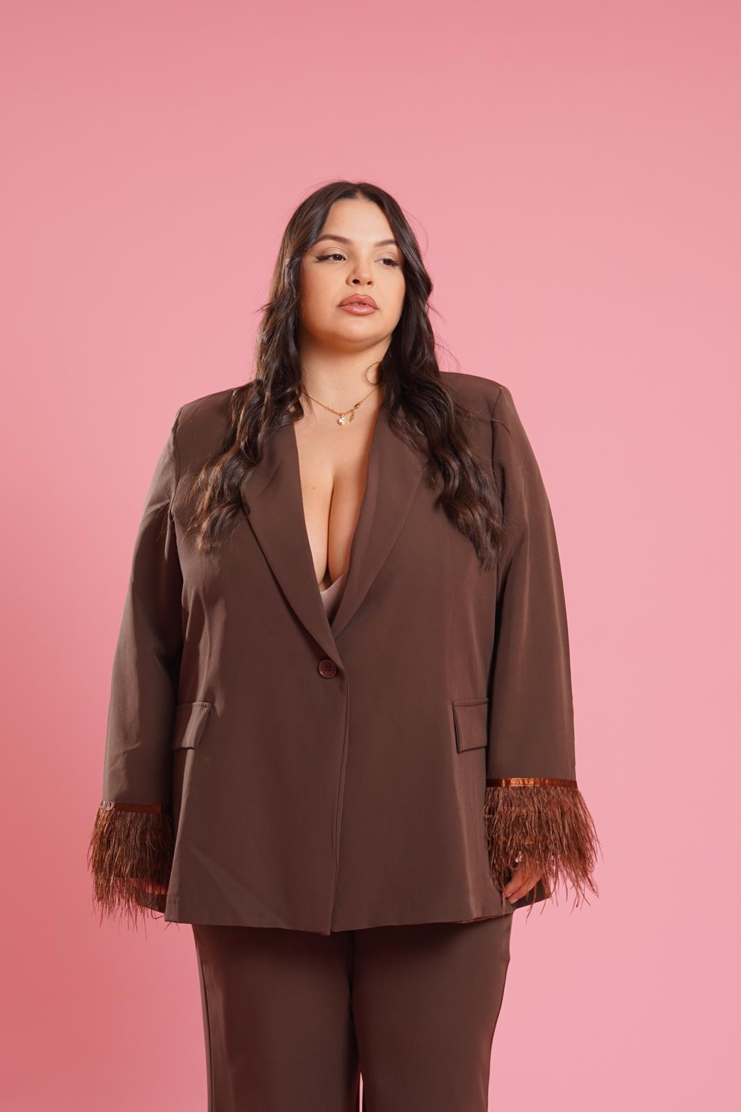 Giacca "Champs Elysees" Marrone